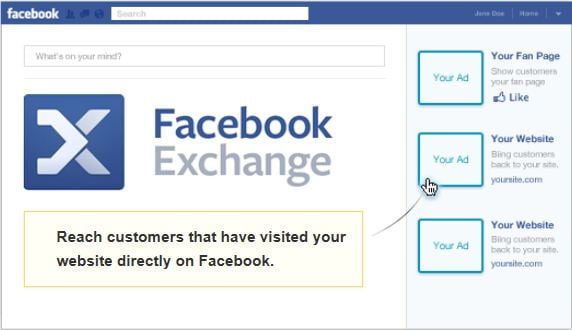 screenshot of Facebook Exchange