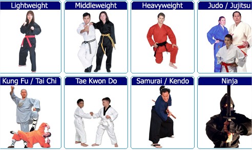 Martial Arts store products