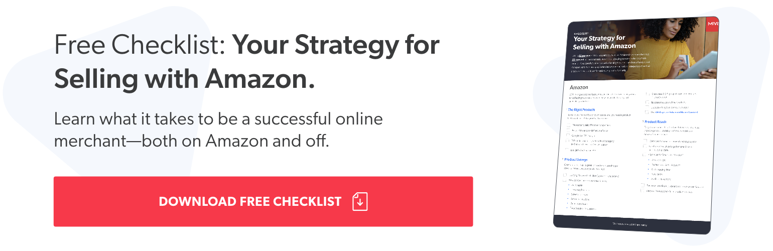 Free Checklist Your Strategy for Selling with Amazon.@2x