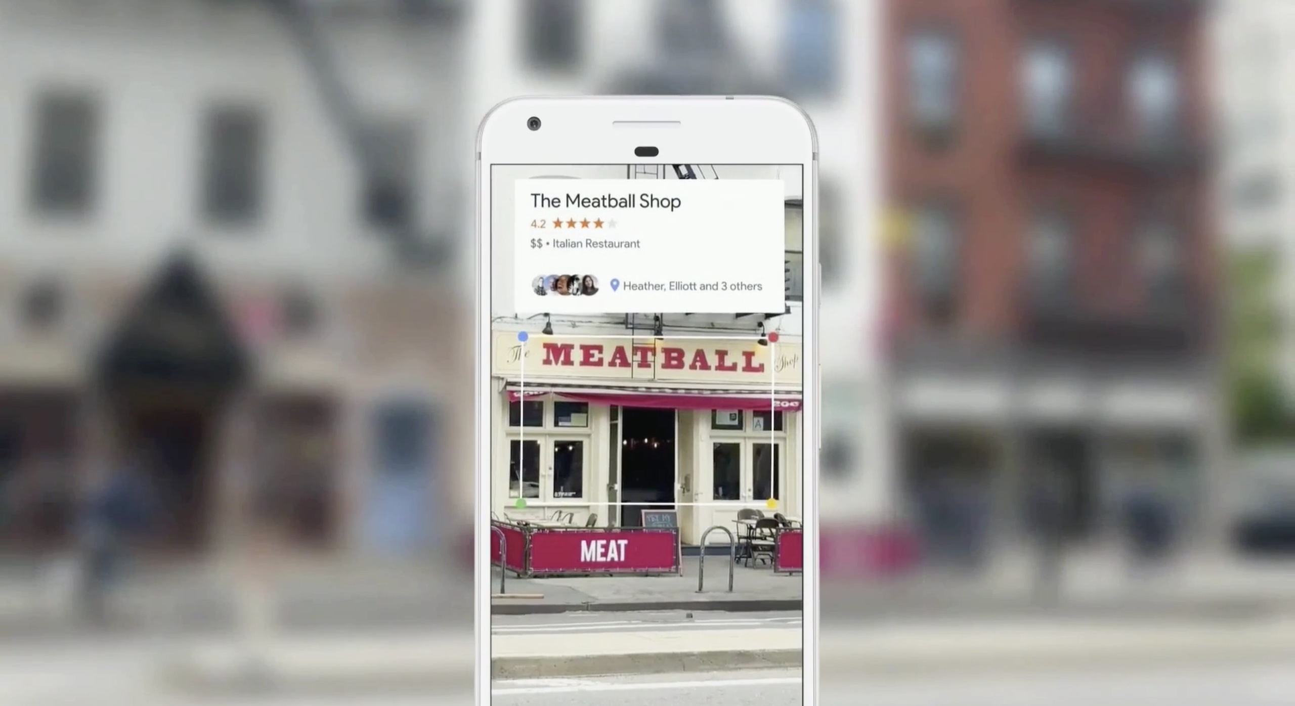 Google Lens will help consumers make informed decisions about the world around them, such as choosing a restaurant via reviews. Google Lens represents the next step in contextual commerce.