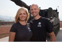 Photo of Lock-n-Load Java founder and his wife