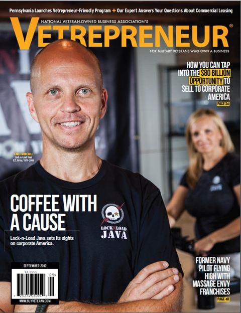 Lock-n-Load Java founder on the cover of the magazine