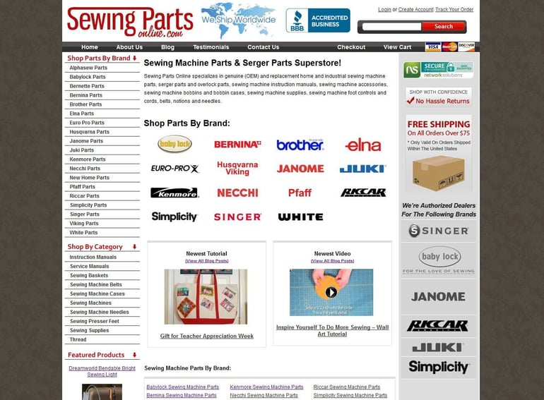 sewing_parts_online_homepage