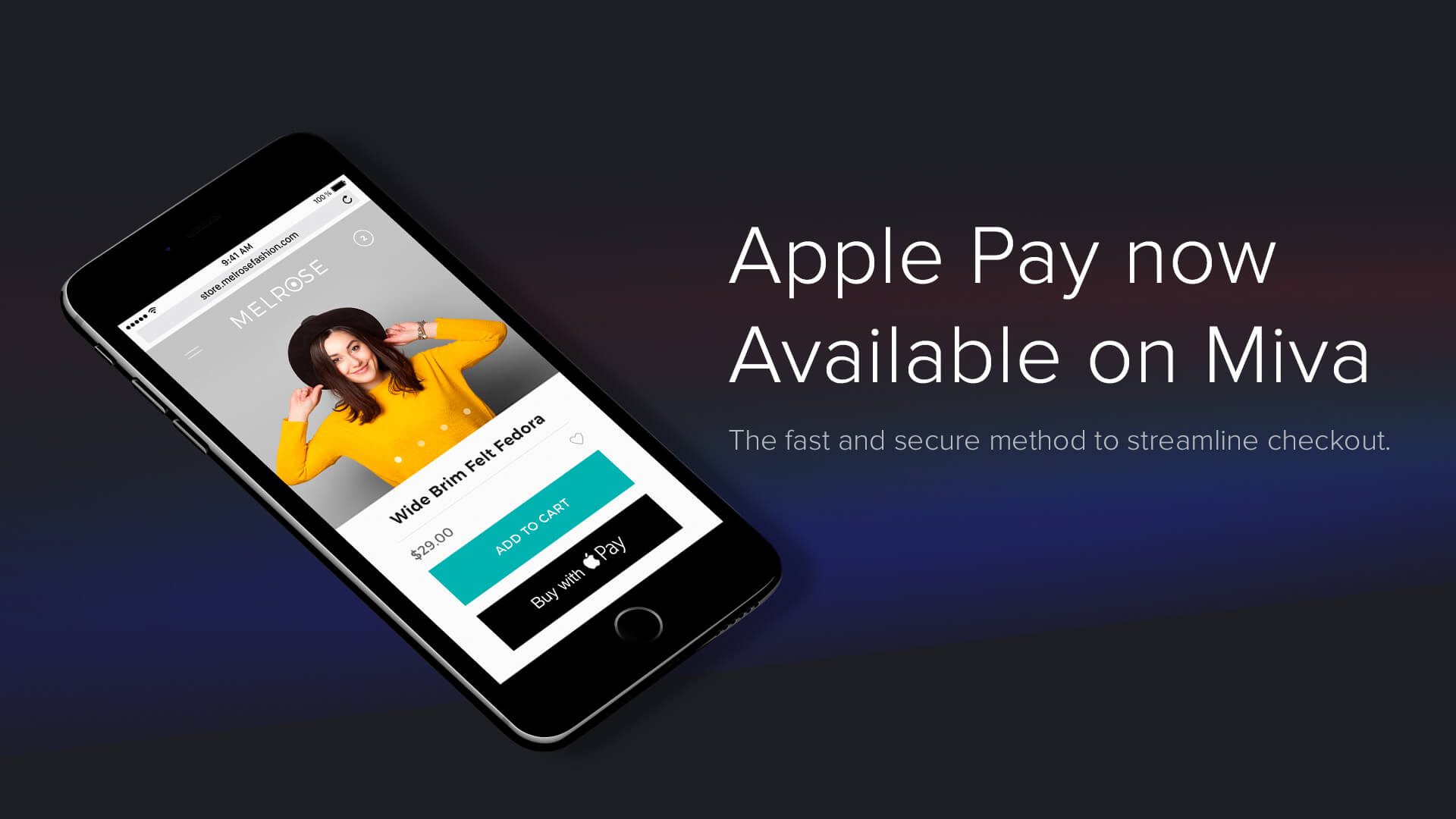 Apple Pay now Available on Miva