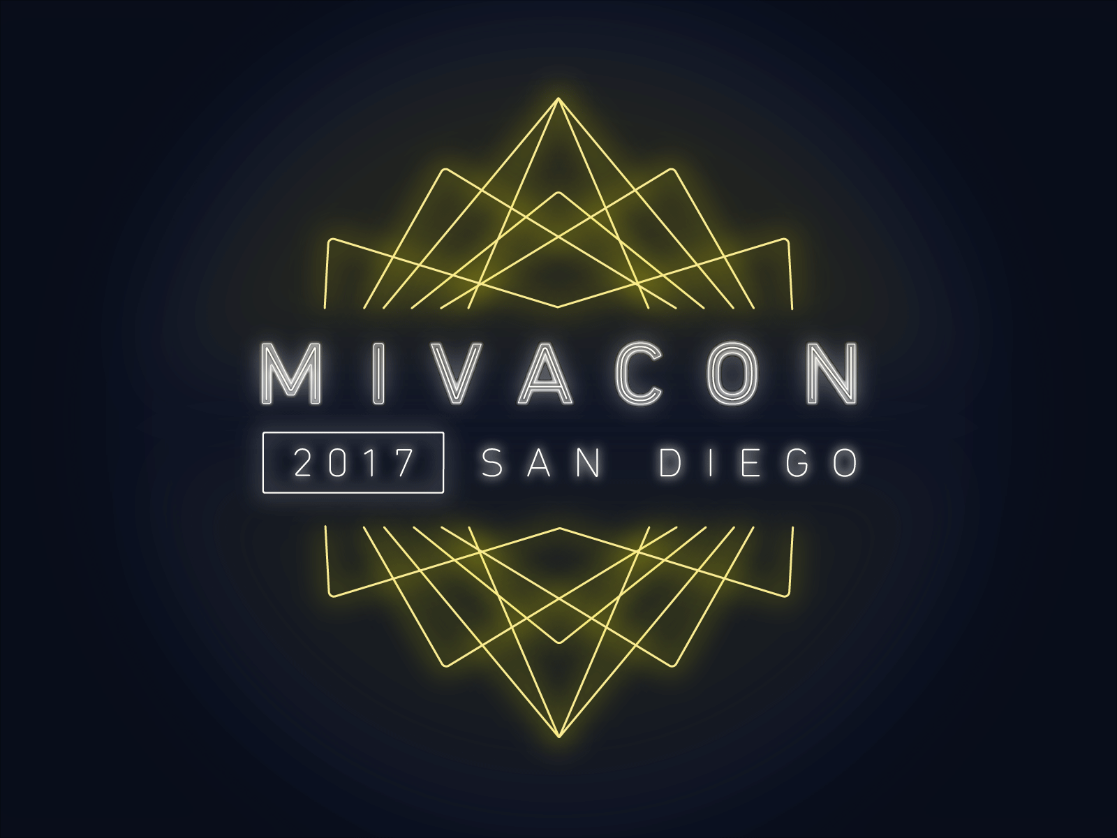 Animated MivaCon 2017 logo.