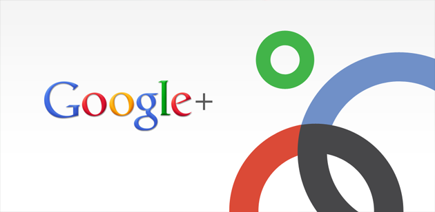 Google+ logo and illustration.