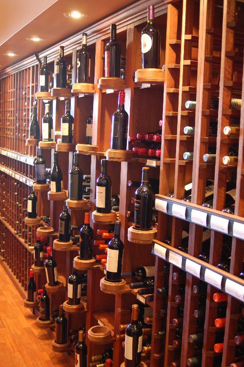Photo of a wine store